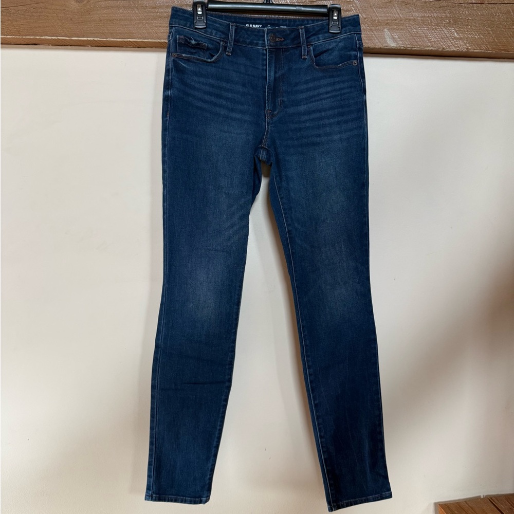 Old Navy Women's Dark Indigo Skinny Jeans